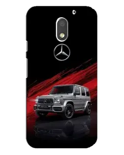 Чехол для Motorola MOTO E3 с картинкой «Mercedes G-Class красный»