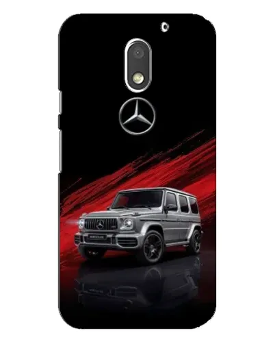 Чехол для Motorola MOTO E3 с картинкой «Mercedes G-Class красный»