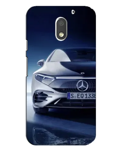 Чехол для Motorola MOTO E3 с картинкой «Mercedes EQ — будущее»
