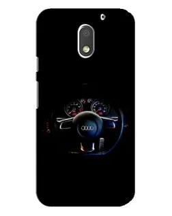 Чехол для Motorola MOTO E3 с картинкой «Салон Audi — руль» Чехол для Motorola MOTO E3 с картинкой «Салон Audi — руль»