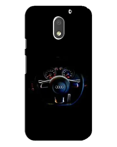 Чехол для Motorola MOTO E3 с картинкой «Салон Audi — руль» Чехол для Motorola MOTO E3 с картинкой «Салон Audi — руль»