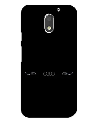 Чехол для Motorola MOTO E3 с картинкой «Audi — световой подпись» Чехол для Motorola MOTO E3 с картинкой «Audi — световой подпись»