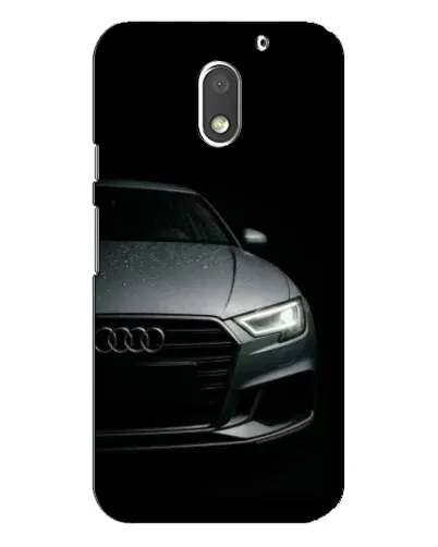 Чехол для Motorola MOTO E3 с картинкой «Audi — детализация кузова» Чехол для Motorola MOTO E3 с картинкой «Audi — детализация кузова»