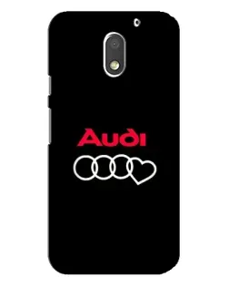 Чохол для Motorola MOTO E3 з картинкою «Логотип Audi Heart» Чохол для Motorola MOTO E3 з картинкою «Логотип Audi Heart»