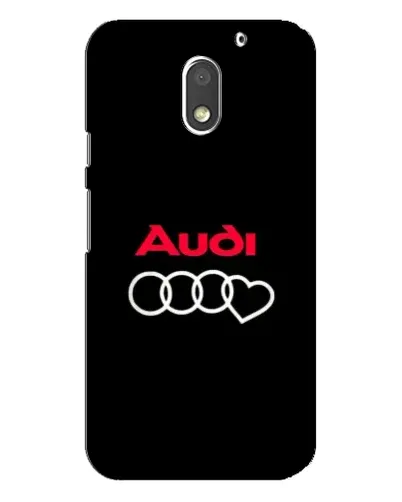 Чехол для Motorola MOTO E3 с картинкой «Логотип Audi Heart» Чехол для Motorola MOTO E3 с картинкой «Логотип Audi Heart»