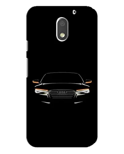 Чехол для Motorola MOTO E3 с картинкой «Audi — ночной контур» Чехол для Motorola MOTO E3 с картинкой «Audi — ночной контур»