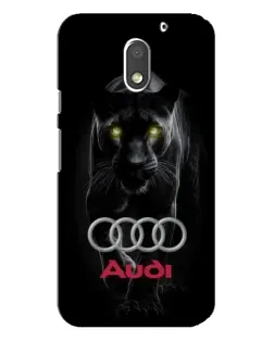 Чохол для Motorola MOTO E3 з картинкою «Пантера та Audi» Чохол для Motorola MOTO E3 з картинкою «Пантера та Audi»