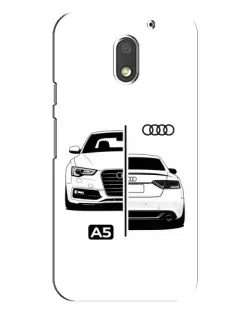 Чохол для Motorola MOTO E3 з картинкою «Audi — контрастний дизайн» Чохол для Motorola MOTO E3 з картинкою «Audi — контрастний дизайн»