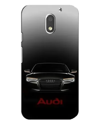 Чехол для Motorola MOTO E3 с картинкой «Audi — градиентный контур» Чехол для Motorola MOTO E3 с картинкой «Audi — градиентный контур»