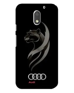 Чохол для Motorola MOTO E3 з картинкою «Графіка — пантера та Audi» Чохол для Motorola MOTO E3 з картинкою «Графіка — пантера та Audi»