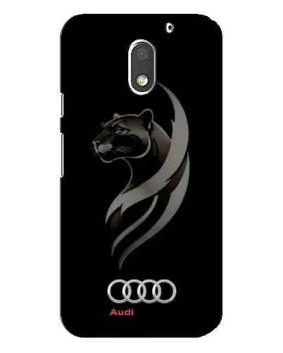 Чехол для Motorola MOTO E3 с картинкой «Графика — пантера и Audi» Чехол для Motorola MOTO E3 с картинкой «Графика — пантера и Audi»
