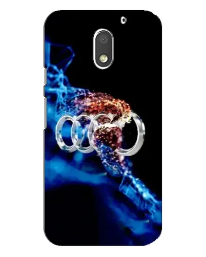 Чехол для Motorola MOTO E3 с картинкой «Энергия лого Audi» Чехол для Motorola MOTO E3 с картинкой «Энергия лого Audi»