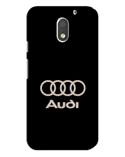 Чехол для Motorola MOTO E3 с картинкой «Audi — золотой логотип» Чехол для Motorola MOTO E3 с картинкой «Audi — золотой логотип»