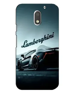Чехол для Motorola MOTO E3 с картинкой «Классическая надпись Lamborghini» Чехол для Motorola MOTO E3 с картинкой «Классическая надпись Lamborghini»