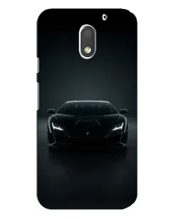 Чехол для Motorola MOTO E3 с картинкой «Черный Lamborghini Aventador» Чехол для Motorola MOTO E3 с картинкой «Черный Lamborghini Aventador»
