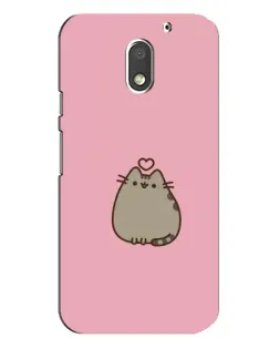 Чохол для Motorola MOTO E3 з картинкою «Pusheen серце» Чохол для Motorola MOTO E3 з картинкою «Pusheen серце»