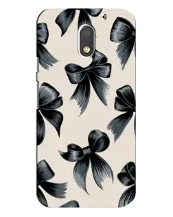 Чехол для Motorola MOTO E3 с картинкой «Банты Coquette»