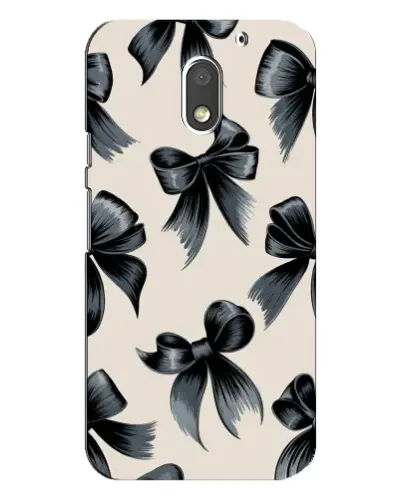 Чехол для Motorola MOTO E3 с картинкой «Банты Coquette» Чехол для Motorola MOTO E3 с картинкой «Банты Coquette»