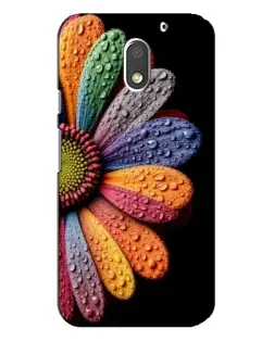 Чохол для Motorola MOTO E3 з картинкою «Райдужна квітка» Чохол для Motorola MOTO E3 з картинкою «Райдужна квітка»
