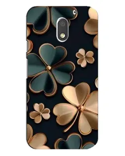Чохол для Motorola MOTO E3 з картинкою «Конюшина в золоті» Чохол для Motorola MOTO E3 з картинкою «Конюшина в золоті»