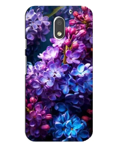 Чехол для Motorola MOTO E3 с картинкой «Сиреневый цвет»