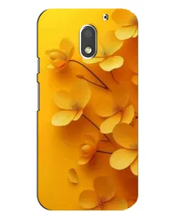Чохол для Motorola MOTO E3 з картинкою «Золоті пелюстки» Чохол для Motorola MOTO E3 з картинкою «Золоті пелюстки»