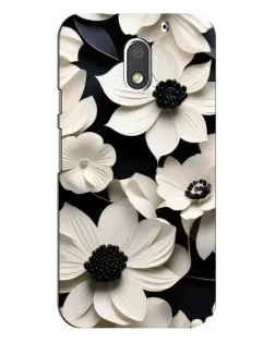 Чохол для Motorola MOTO E3 з картинкою «Об'ємні білі квіти» Чохол для Motorola MOTO E3 з картинкою «Об'ємні білі квіти»