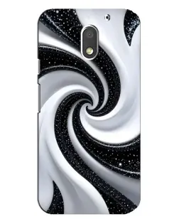 Чохол для Motorola MOTO E3 з картинкою «Чорно-біла спіраль» Чохол для Motorola MOTO E3 з картинкою «Чорно-біла спіраль»