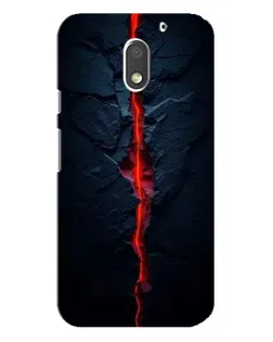 Чохол для Motorola MOTO E3 з картинкою «Червона лавова тріщина» Чохол для Motorola MOTO E3 з картинкою «Червона лавова тріщина»