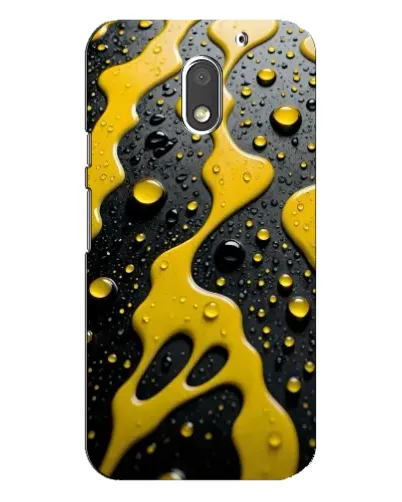 Чехол для Motorola MOTO E3 с картинкой «Жидкое желтое золото» Чехол для Motorola MOTO E3 с картинкой «Жидкое желтое золото»
