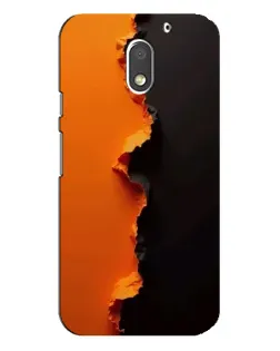 Чохол для Motorola MOTO E3 з картинкою «Помаранчевий розлом» Чохол для Motorola MOTO E3 з картинкою «Помаранчевий розлом»