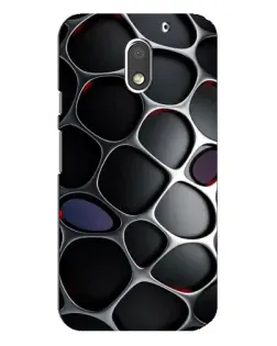 Чохол для Motorola MOTO E3 з картинкою «Об'ємна темна решітка» Чохол для Motorola MOTO E3 з картинкою «Об'ємна темна решітка»