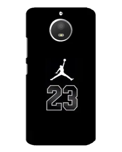 Чехол для Motorola MOTO E4 с картинкой «Jordan Flight 23»