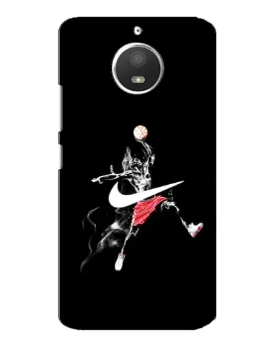 Чехол для Motorola MOTO E4 с картинкой «Jordan Jumpman»
