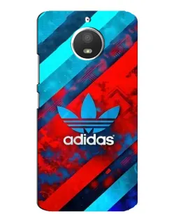 Чехол для Motorola MOTO E4 с картинкой «Абстракция Adidas»