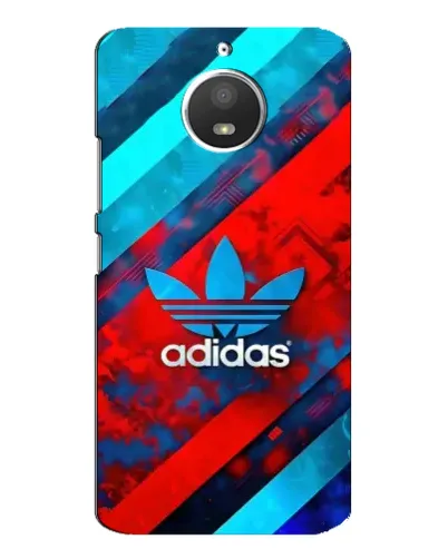 Чехол для Motorola MOTO E4 с картинкой «Абстракция Adidas»