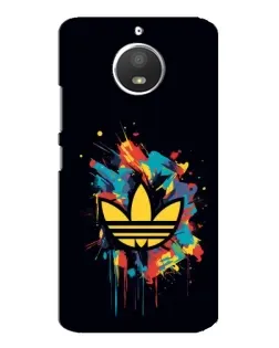 Чехол для Motorola MOTO E4 с картинкой «Adidas Splash»