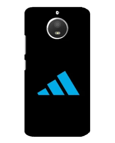 Чехол для Motorola MOTO E4 с картинкой «Adidas Cyan Logo»