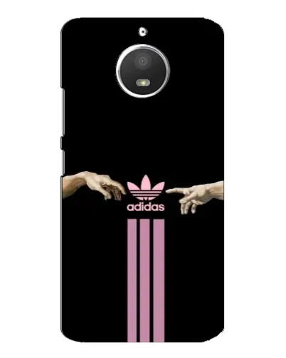 Чехол для Motorola MOTO E4 с картинкой «Adidas Hands»