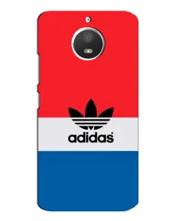 Чехол для Motorola MOTO E4 с картинкой «Ретро блоки Adidas» Чехол для Motorola MOTO E4 с картинкой «Ретро блоки Adidas»