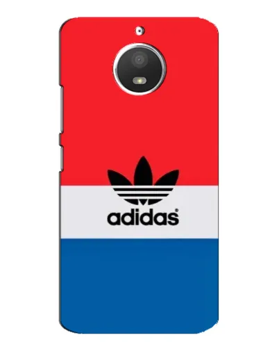 Чехол для Motorola MOTO E4 с картинкой «Ретро блоки Adidas»