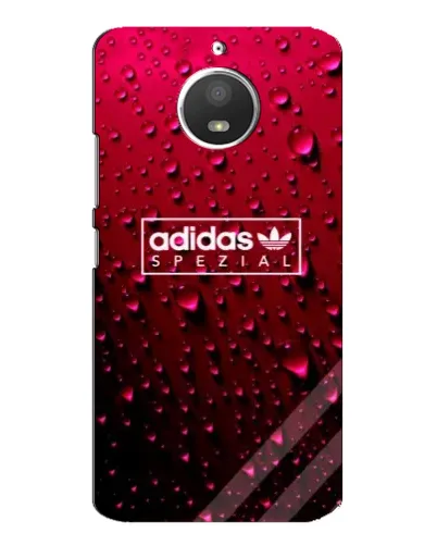 Чехол для Motorola MOTO E4 с картинкой «Adidas Gold Marble»