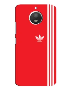 Чехол для Motorola MOTO E4 с картинкой «Красный минимализм Adidas» Чехол для Motorola MOTO E4 с картинкой «Красный минимализм Adidas»