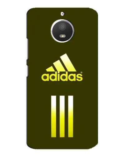 Чехол для Motorola MOTO E4 с картинкой «Оливковый градиент Adidas»
