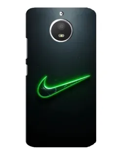 Чехол для Motorola MOTO E4 с картинкой «Неоновый контур Nike» Чехол для Motorola MOTO E4 с картинкой «Неоновый контур Nike»