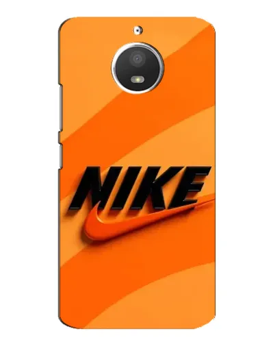 Чехол для Motorola MOTO E4 с картинкой «Оранжевый драйв Nike» Чехол для Motorola MOTO E4 с картинкой «Оранжевый драйв Nike»