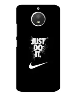 Чехол для Motorola MOTO E4 с картинкой «Текстовый принт Nike» Чехол для Motorola MOTO E4 с картинкой «Текстовый принт Nike»