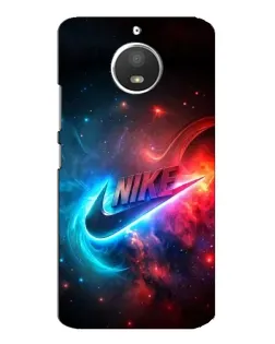Чехол для Motorola MOTO E4 с картинкой «Огненный логотип Nike» Чехол для Motorola MOTO E4 с картинкой «Огненный логотип Nike»