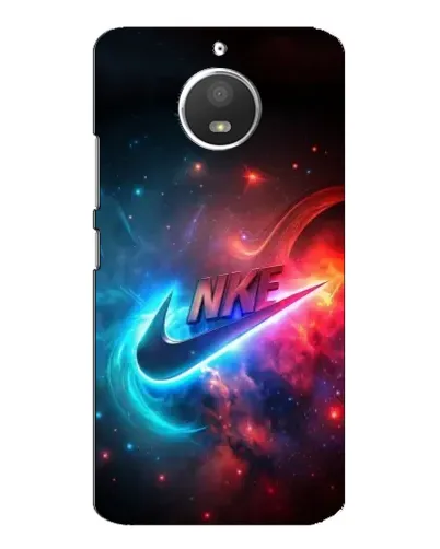 Чехол для Motorola MOTO E4 с картинкой «Огненный логотип Nike» Чехол для Motorola MOTO E4 с картинкой «Огненный логотип Nike»