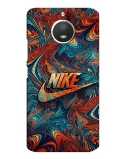 Чехол для Motorola MOTO E4 с картинкой «Nike в абстракции» Чехол для Motorola MOTO E4 с картинкой «Nike в абстракции»